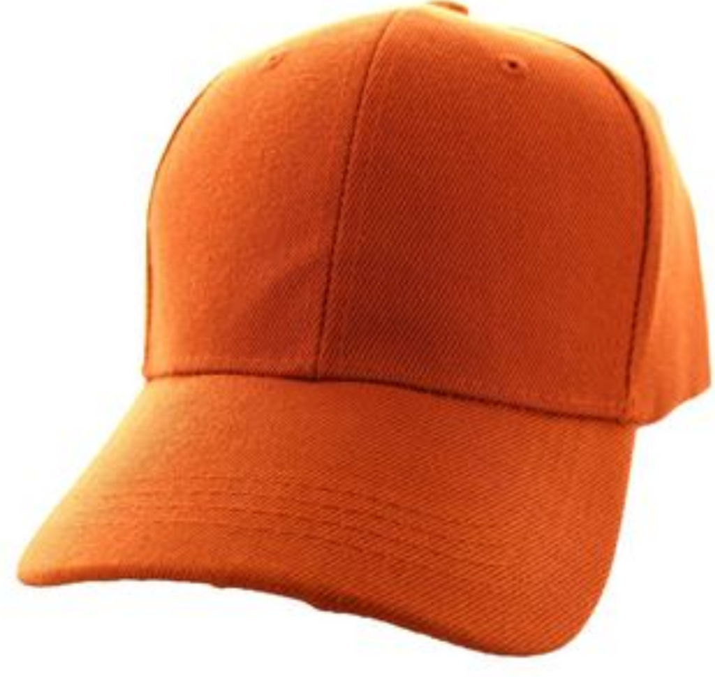 Solid Baseball Cap / Baseball Hat - Strapback - Styllion Apparel